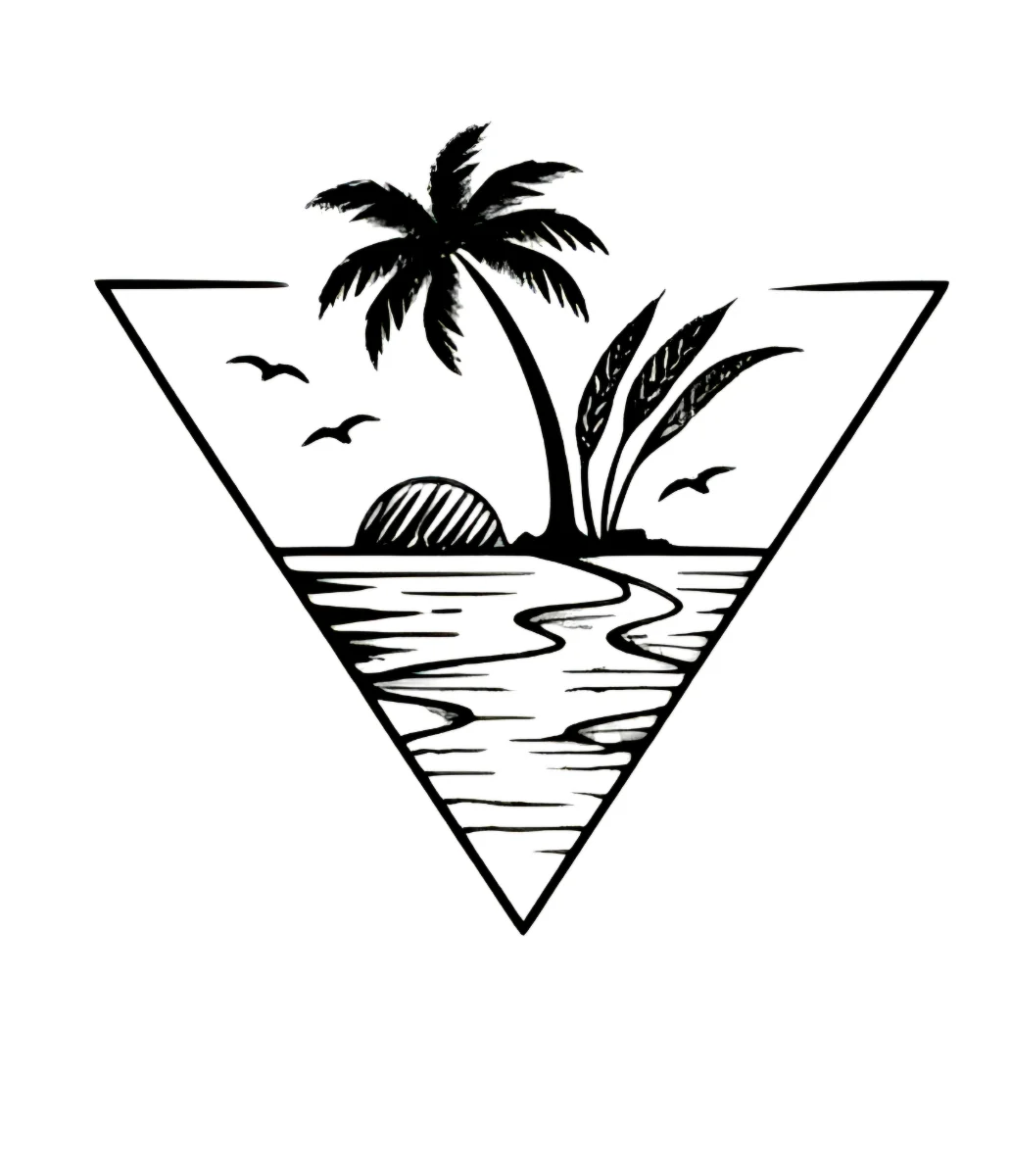 Diseño isla triangulo